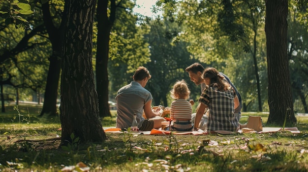 Family Picnic in the Park