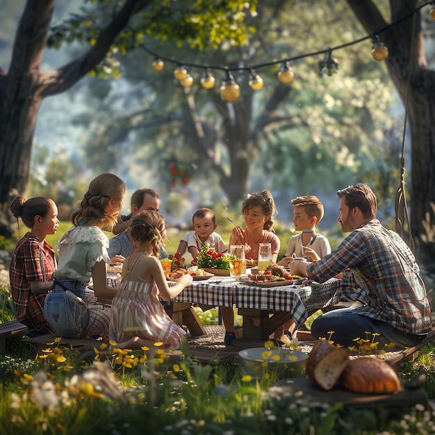 Family Picnic Turns into an Unexpected Adventure