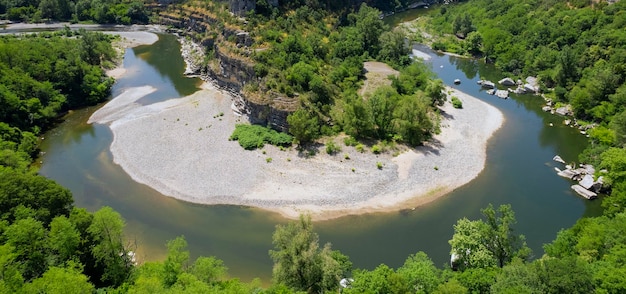 Famous cirque de Gens in Ardeche