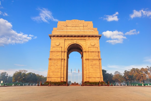 Famous India Gate landmark of Delhi India