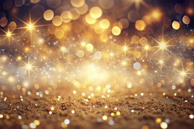 Photo fancy atmosphere stock photo dreamy shining light abstract dreamy sparkle background with a soft gold bokeh shining light effect creating a mesmerizing and magical atmosphere