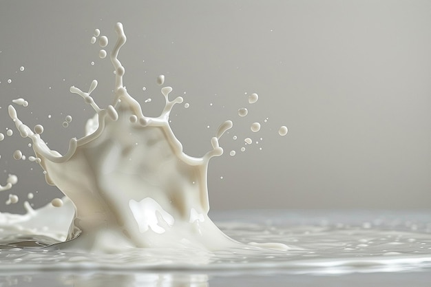 Fantastic milk splash