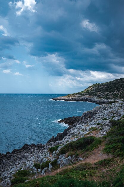 Fantastic view on the fabulous puglia sea