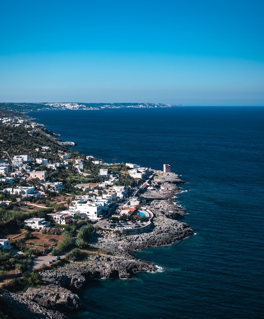 Fantastic view on the fabulous puglia sea