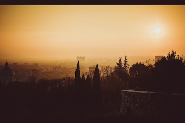 Fantastic view from brescia castle