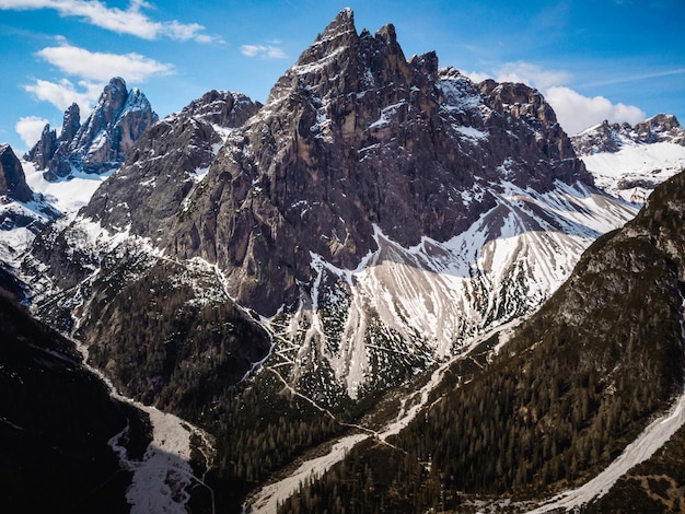 Fantastic view on val viscalina in trentino