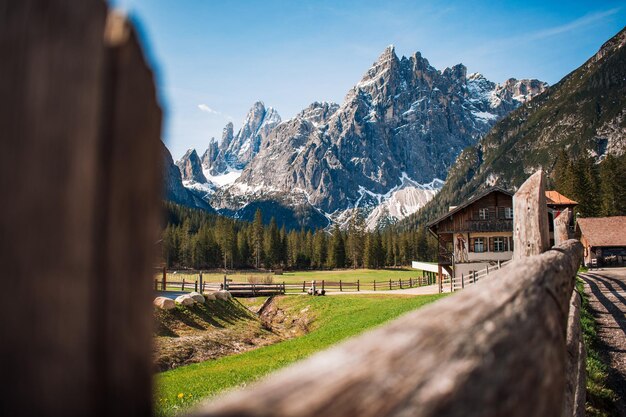 Fantastic view on val viscalina in trentino