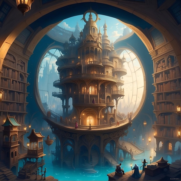 fantastical library1