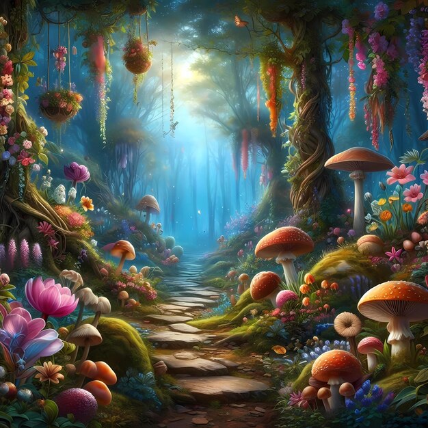 Fantasy Enchanted Forest