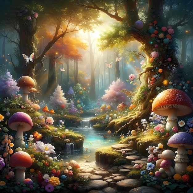 Fantasy Enchanted Forest