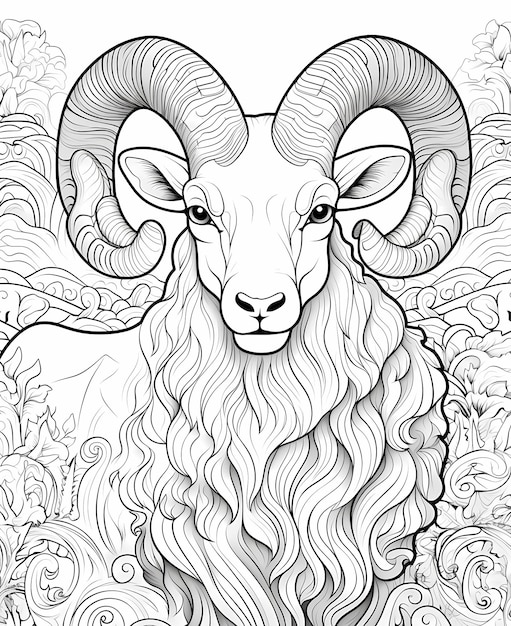 Fantasy Forest Cartoon Animal Coloring Pages for Kids