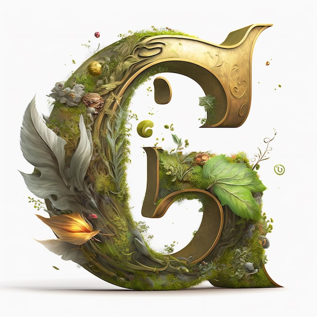 Fantasy Monogram Letter G