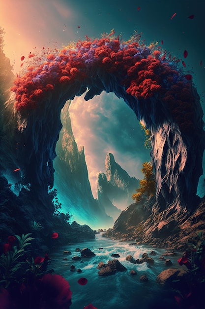 fantasy nature background