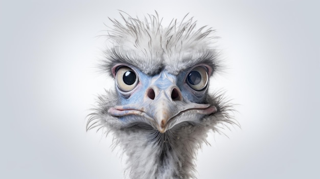 Fantasy Ostrich Wildlife Photography With A Touch Of Satire