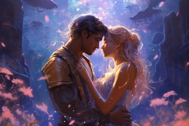 Fantasy romance novel armor Generate Ai