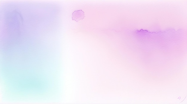 Fantasy smooth light pink purple shade and blue watercolor paper textured illustration for backgroun