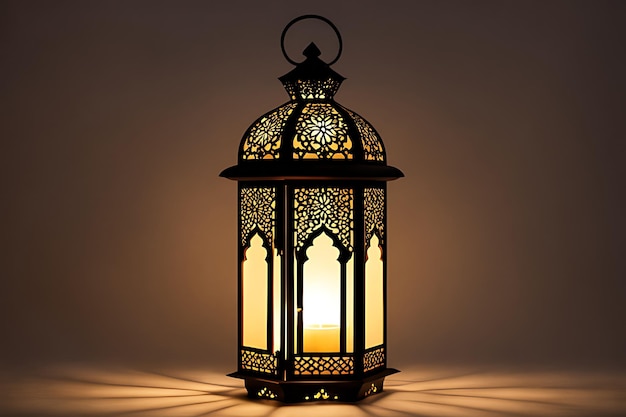 Fantasy style lantern for islamic eid al fitr celebration