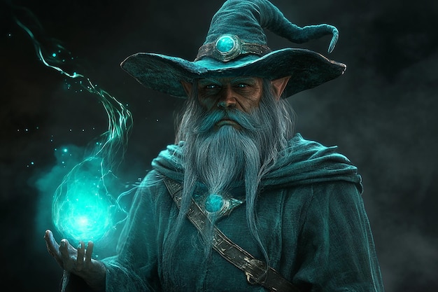 fantasy wizard character