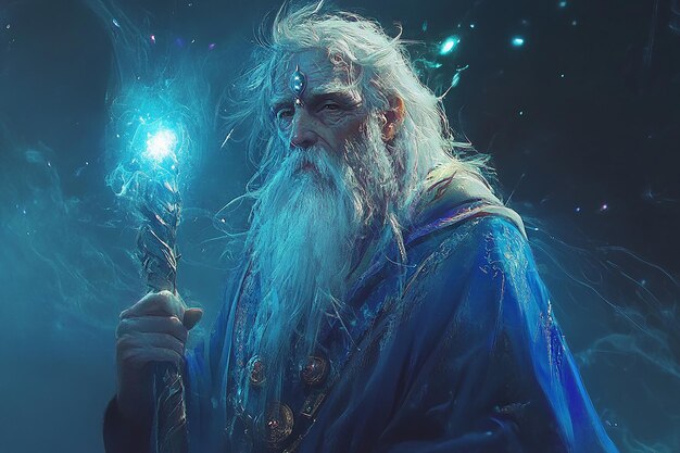 fantasy wizard character