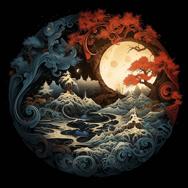 Fantasy yin yang