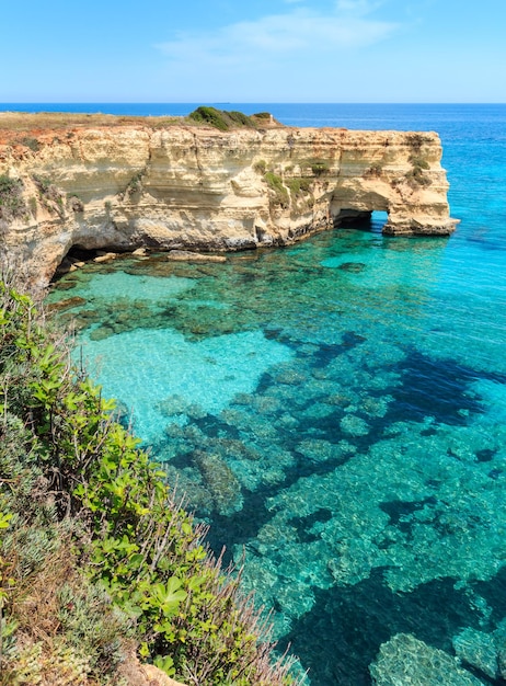 Faraglioni at Torre Sant Andrea Italy