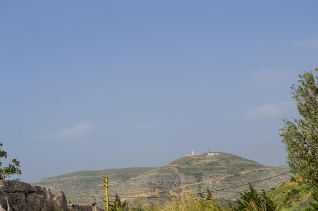 Faraya lebanon middle east ski resort mountains landscape