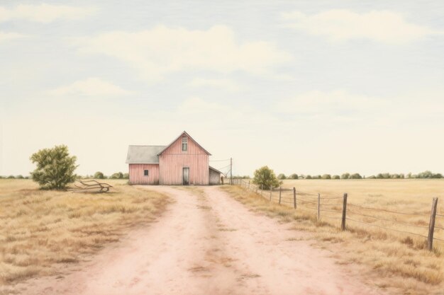 Farm architecture outdoors building