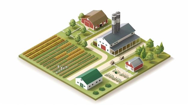 a farm with a farm and a farm with a farm and a farm