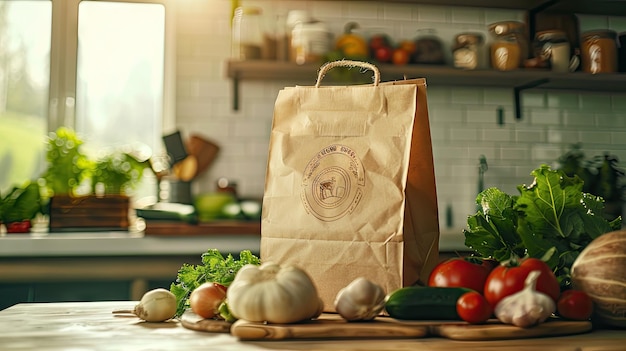 Farmhouse Kitchen Paper Bag