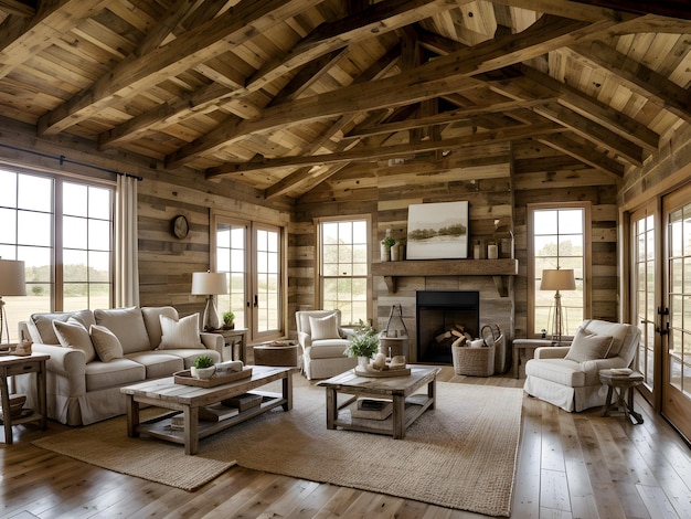 Farmhouse and Rustic Interior Design Apartment House Home