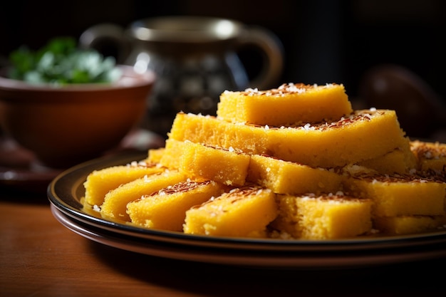 Farofa a Traditional Brazilian Delight Created with Generative AI