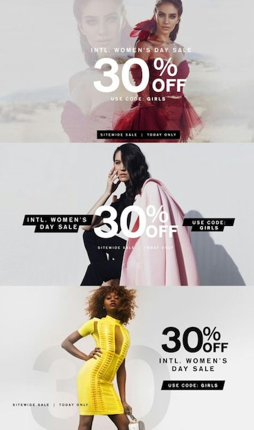 Photo fashion sale template