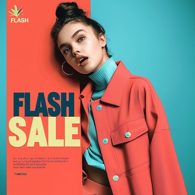 Fashion sales template design