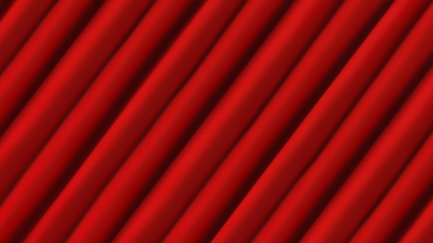 Fashion style Red fabric close up background