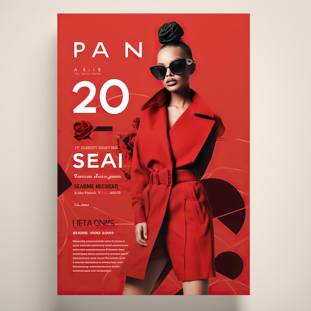 fashion template poster instagram template design advertising mockup social media sale templat