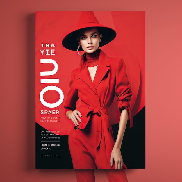 fashion template poster instagram template design advertising mockup social media sale templat