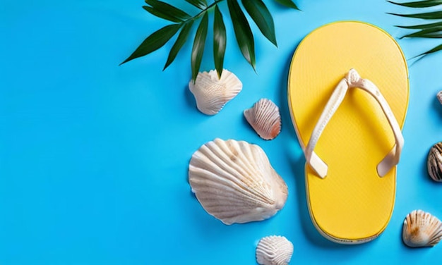 Fashionable beach accessories for beach holiday