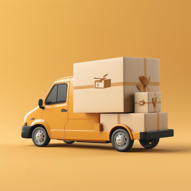 Fast and efficient transport and delivery service safe shipping logistics