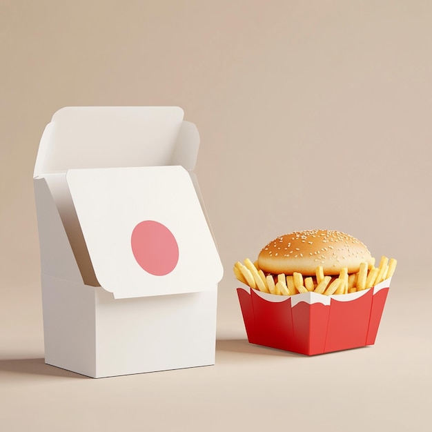 Fast Food Packaging Mockup