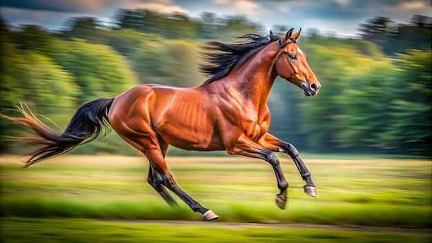 Fast horse