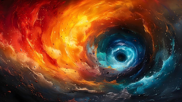 Fast Pace Business Cycle in Abstract Vortex