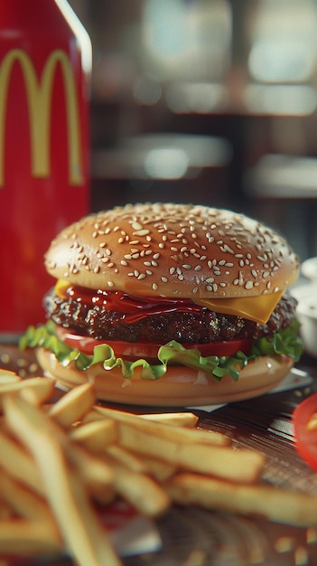 FastFood Meal Animation