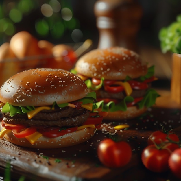 FastFood Meal Animation