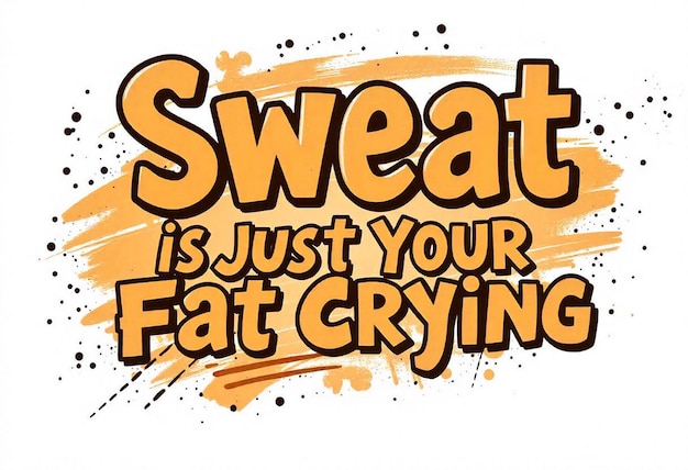 Photo fat crying energizing fitness inspiration