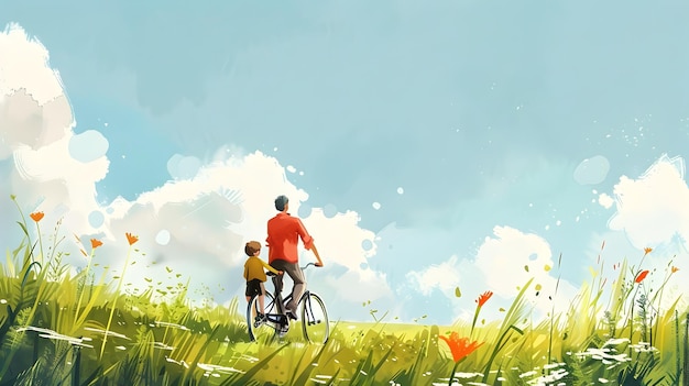 Father39s Day Lesson Nurturing Courage and Adventure on a Bike Ride