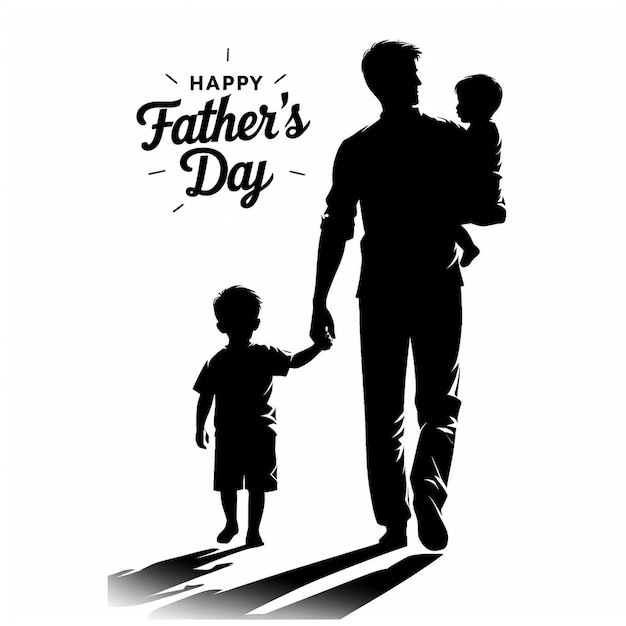 Fathers Day celebration banner poster design