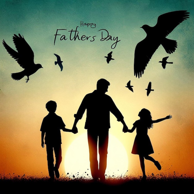 fathers day illustration happy fathers day