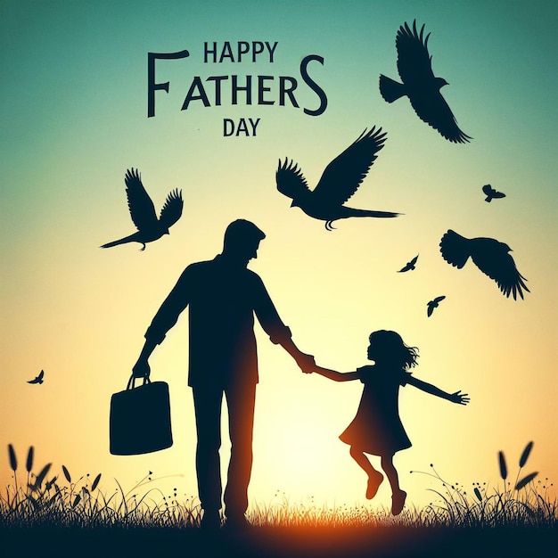 fathers day illustration happy fathers day