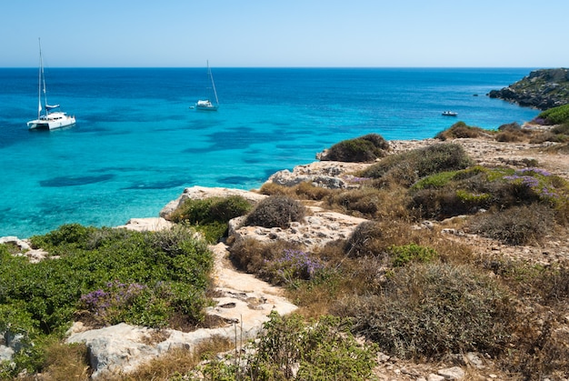  Favignana island.Sicily, Italy, Aegadian