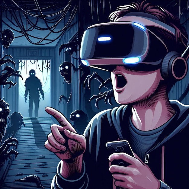 Fear in Virtual Reality Navigating Horror and Heartpounding Thrills